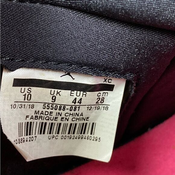 Nike Air Jordan 1 Retro High OG Crimson Tint Sneaker Shoes mens size 10 - Picture 9 of 10